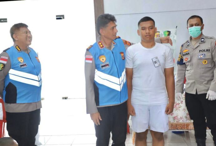 Kapolda Aceh Tinjau Langsung Pemeriksaan Kesehatan Tahap I Calon Taruna/i Akpol 2026