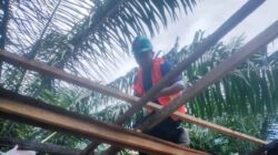 BPBD Aceh Barat Perbaiki Rumah Warga yang Rusak Akibat Angin Kencang