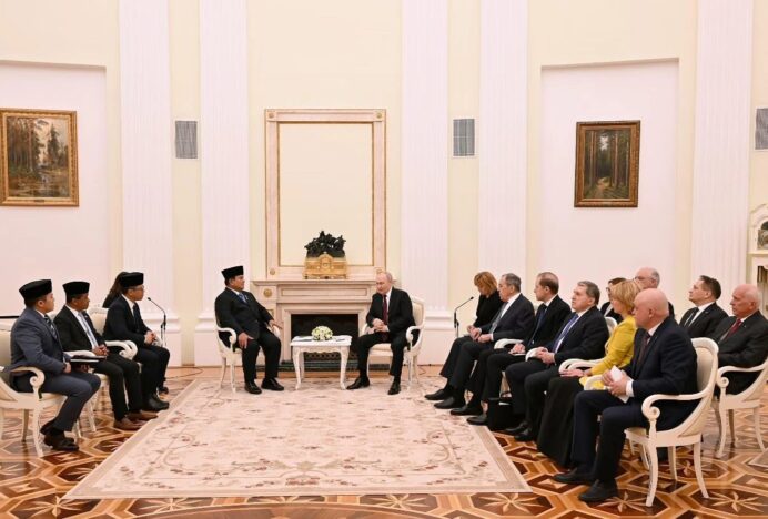 Presiden Prabowo dan Presiden Putin Sepakati Penguatan Kerja Sama ESDM dan Pengembangan Industri