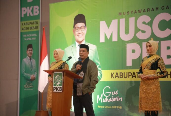 Muscab PKB Aceh Besar Resmi Dibuka, DPW Tekankan Konsolidasi dan Dukungan Pembangunan