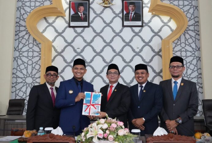 DPRK Banda Aceh Gelar Rapat Paripurna Penyerahan LKPJ Walikota TA 2025