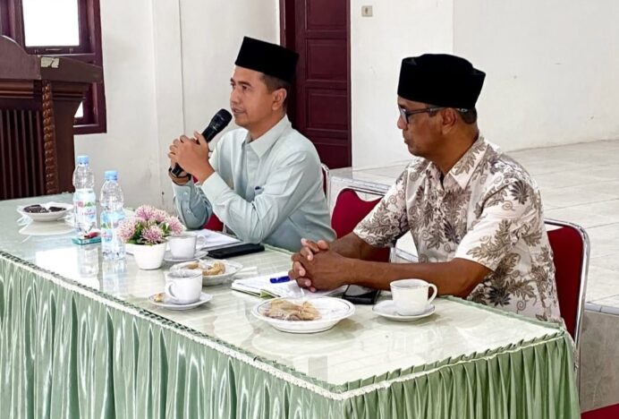 Pemerintah Kecamatan Ingin Jaya Dorong Percepatan Pemilihan Tuha Peut di Gampong