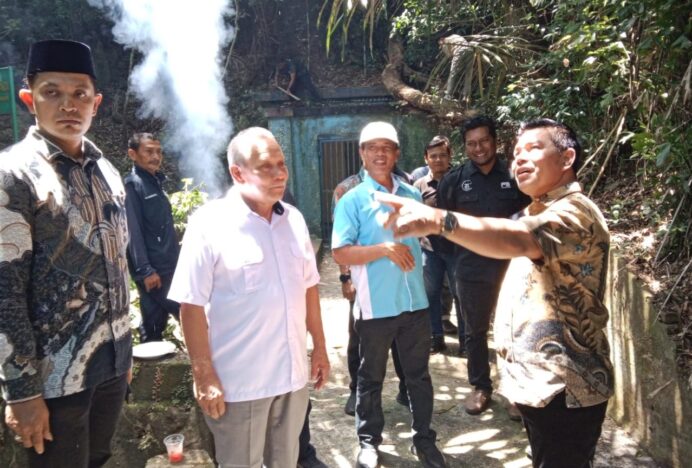 Bupati Aceh Besar Tinjau Intake PDAM Tirta Mountala Glee Taron