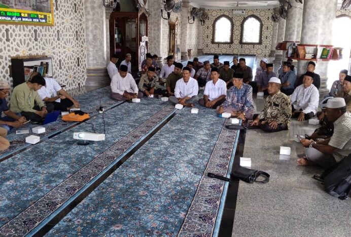 DMI Aceh Singkil Kolaborasi dengan BPJS Ketenagakerjaan Sosialisasikan Jaminan Sosial bagi Pengurus Masjid