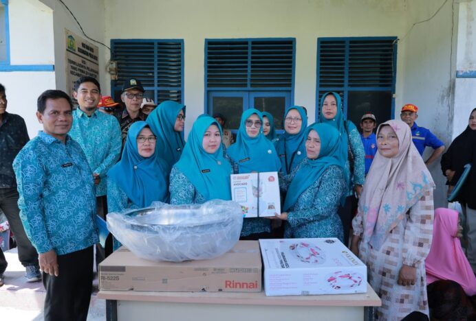 TP PKK Aceh Besar Gelar Pembinaan dan Sosialisasi Rakernas X di Pulo Aceh