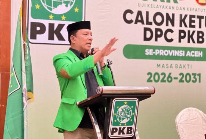 99 Kandidat Ketua DPC PKB se-Aceh Ikuti UKK Tahap II di Banda Aceh