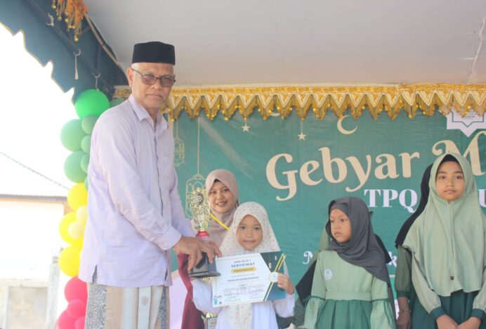 Milad ke-5 TPQ Babussalam Lam Ujong Berlangsung Meriah