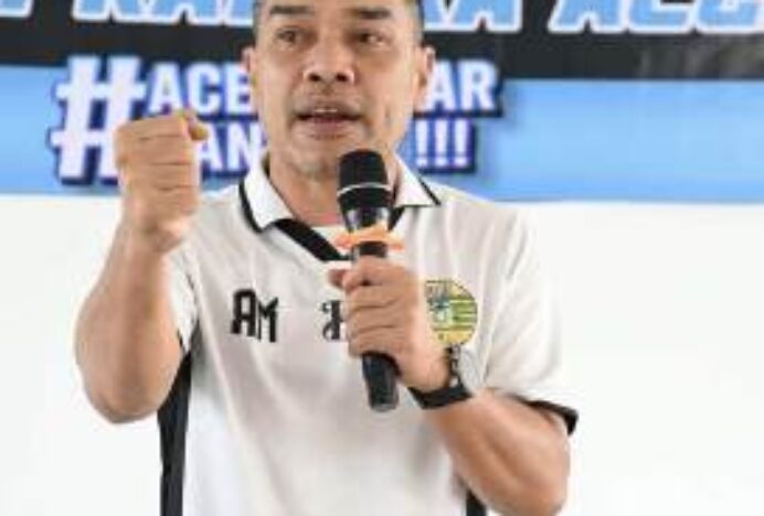 Ketua DPRK Aceh Besar Apresiasi Kemenangan PSAB 4-1 atas Persabar
