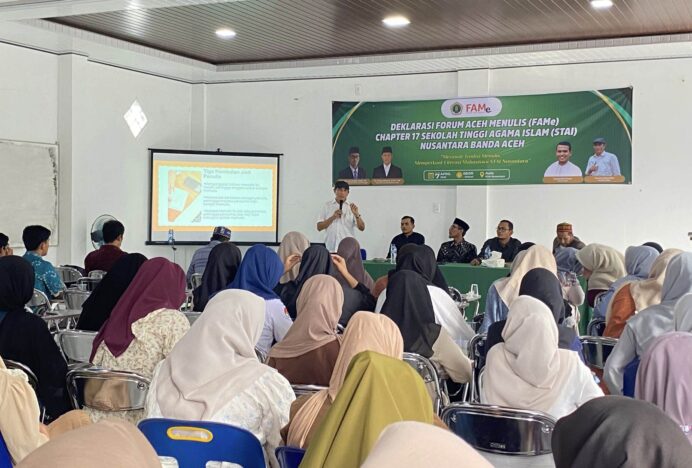 Deklarasi FAMe Chapter 17 STAI Nusantara Sukses Digelar