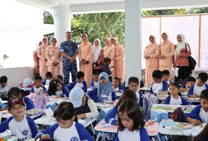Senyum Penyintas Kanker Warnai Lomba Mewarnai Seulawah Dirgantara For Humanity