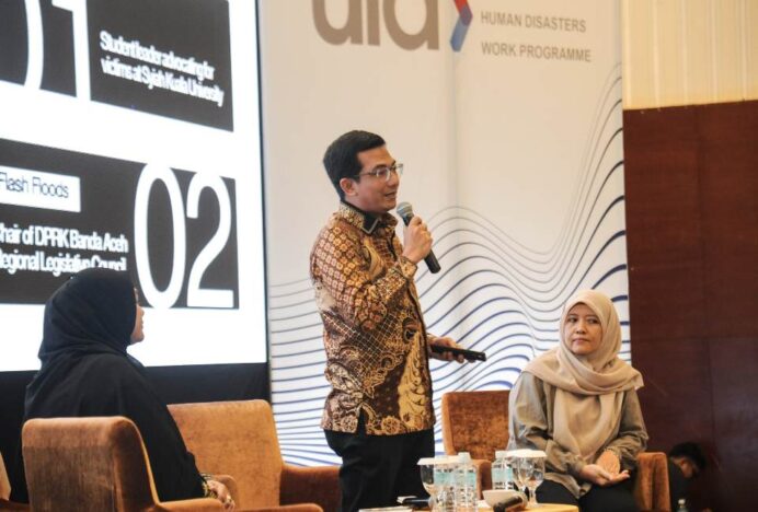 Ketua DPRK Banda Aceh Jadi Narasumber Pertemuan Arsitek Dunia