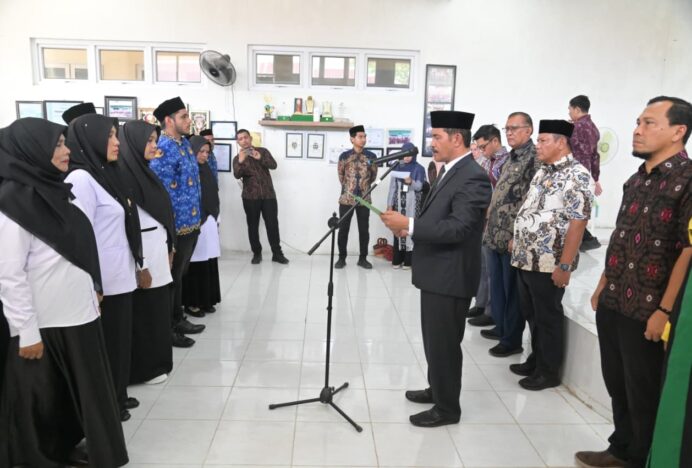 Lantik 4 Kepala Puskesmas serta Pejabat Fungsional, Wabup Syukri Tekankan Pelayanan Maksimal untuk Masyarakat