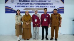 Sekda Aceh Besar Apresiasi Pelatihan Digital Marketing di Kawasan Transmigrasi Jantho