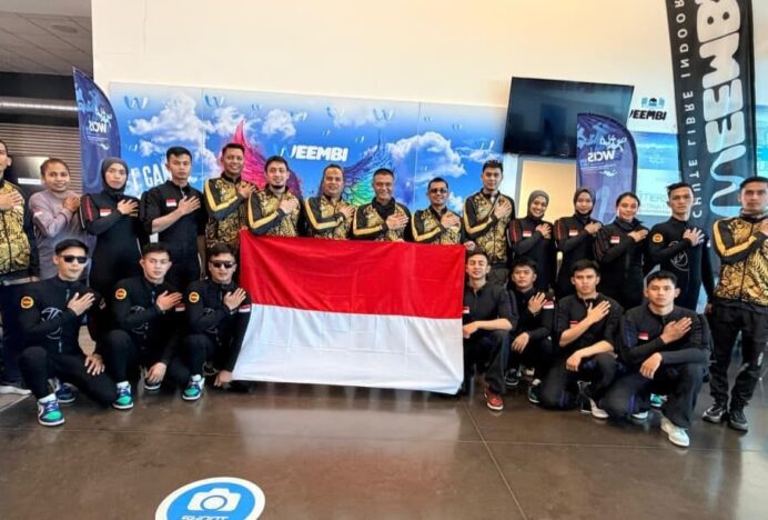 21 Personel Brimob Perkuat Timnas Indonesia di Ajang Dunia Indoor Skydiving 2026 di Prancis