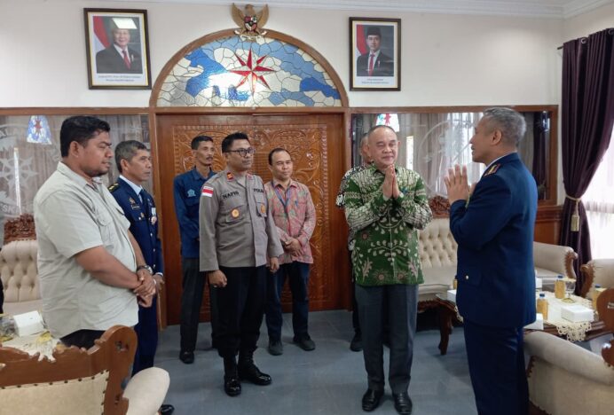 Forkopincam Blang Bintang Apresiasi HUT ke-80 TNI AU, Sinergi dengan Lanud SIM Kunci Stabilitas Daerah