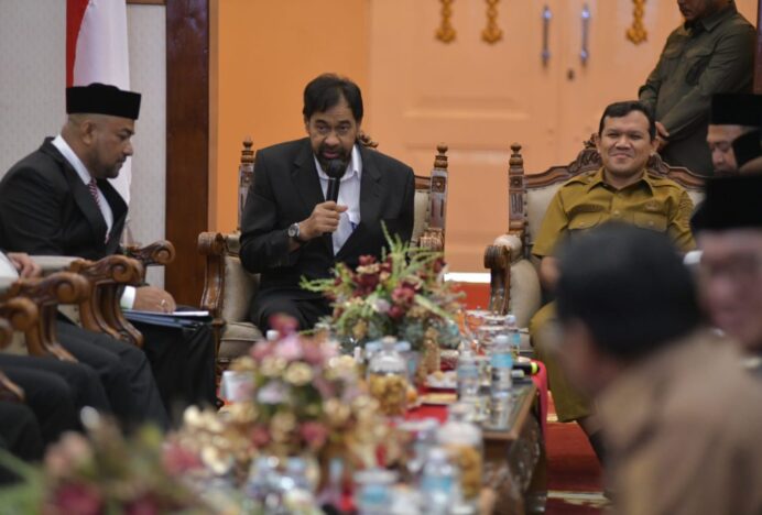 Gubernur Aceh Tekankan Penguatan Tata Kelola dan Transformasi Digital dalam RUPS Bank Aceh Syariah