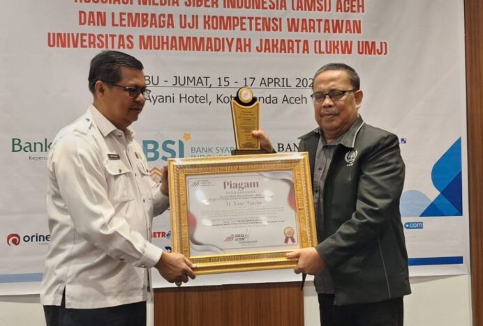 Diskominsa Aceh Bersama AMSI Gelar Uji Kompetensi Wartawan