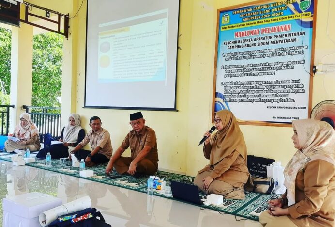 BPOM Aceh Perkuat Keamanan Pangan dari Desa, Latih Kader di Bueng Sidom