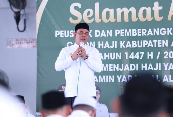 Peusijuk dan Pelepasan Jamaah Haji Aceh Besar 1447 H