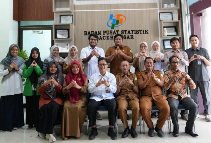 BPS Bersama Pemkab Aceh Besar Perkuat Tata Kelola Data Lewat FGD PST dan Pendampingan EPSS