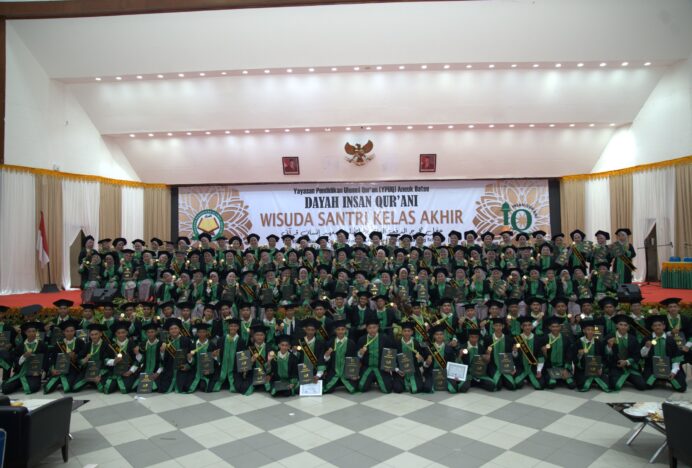 Dayah Insan Qur’ani Luluskan 152 Santri, 55 Khatam 30 Juz