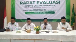 Evaluasi Layanan Nikah Rujuk, Kemenag Banda Aceh Minta KUA Lebih Responsif dan Profesional
