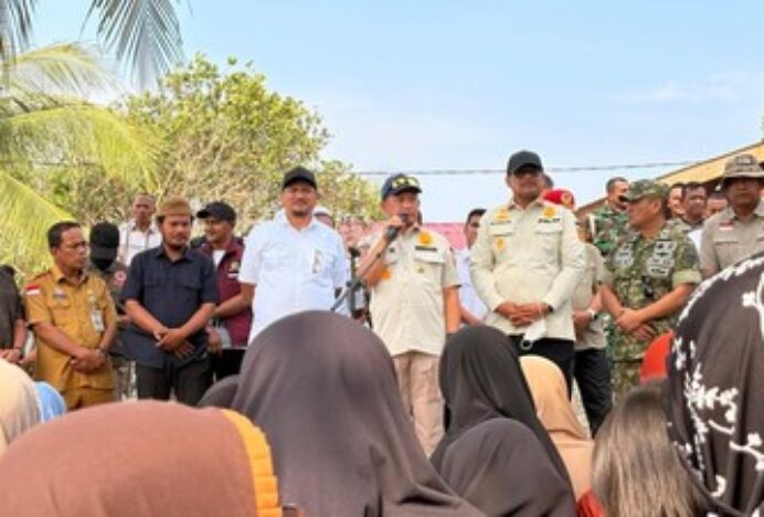 Kasatgas PRR Janji Percepat Sinergi Bangun Huntap di Desa Sekumur Aceh