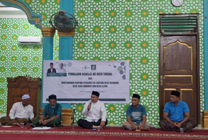 PCNU Aceh Singkil Gelar Musyawarah Pengurus NU untuk Tiga Ranting di Kecamatan Singkil