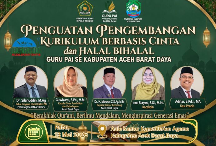  Kawal Moral Anak Bangsa, Kemenag Abdya Gelar Penguatan Kurikulum Berbasis Cinta