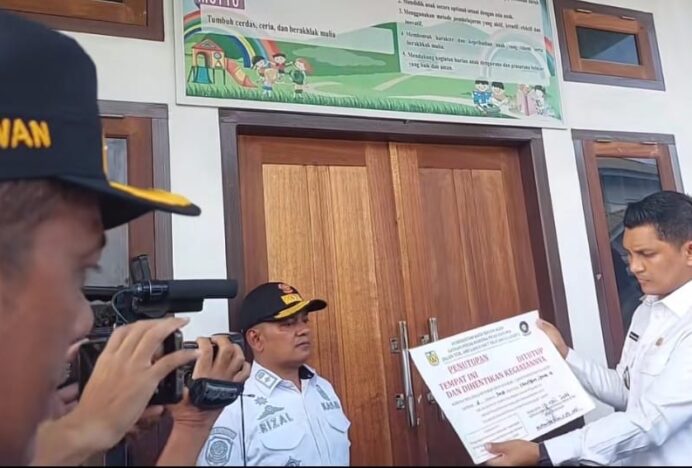 Pemko Banda Aceh Segel Permanen Baby Preneur Daycare Terkait Kasus Penganiayaan Bayi