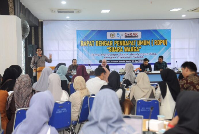 Gelar RDPU, DPRK Banda Aceh Tampung Aspirasi Warga