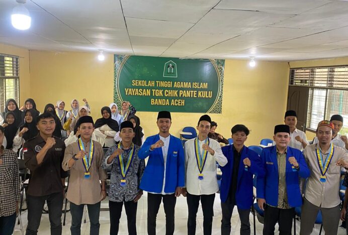 PK PMII UIN Ar-Raniry Gelar MAPABA di STAI Tengku Chik Pante Kulu