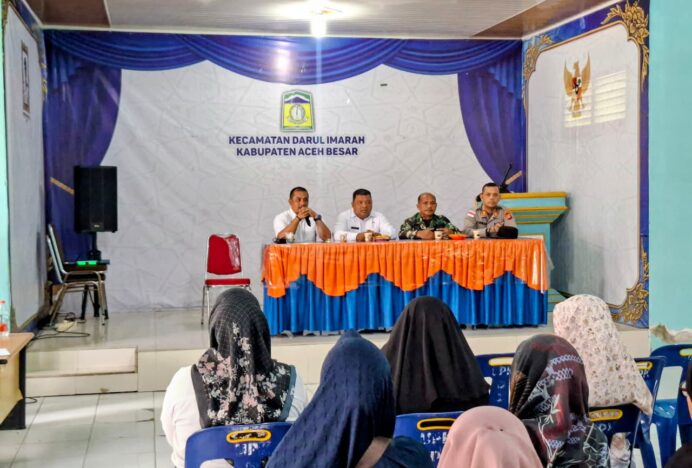 Camat Darul Imarah Pimpin Pemilihan Haria Peukan Keutapang
