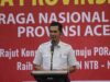 Tata Kelola Olahraga Aceh Raih Prestasi, Sekda Buka Rakerprov KONI Aceh