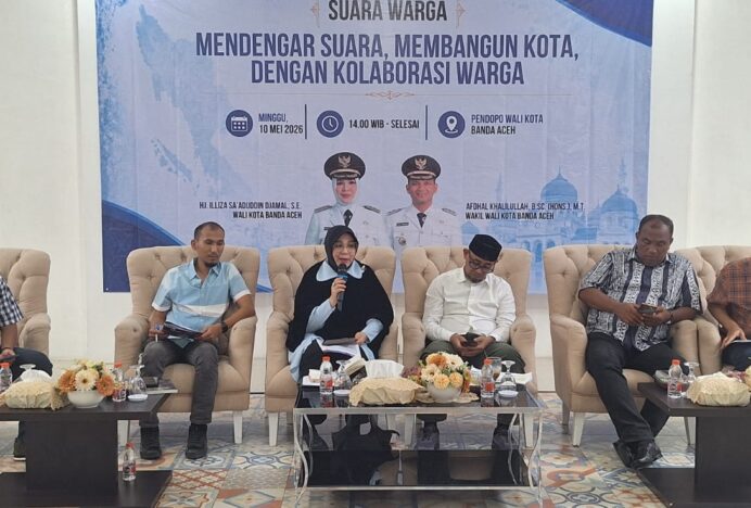 Forum Suara Warga Banda Aceh, 30 Komunitas Hadir Sampaikan Rekomendasi untuk Pemko