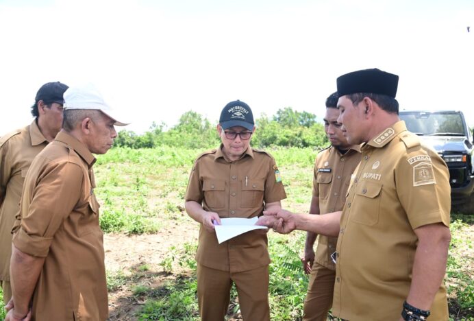 Bupati Aceh Besar Tinjau Finalisasi Lahan Sekolah Rakyat di Kota Jantho