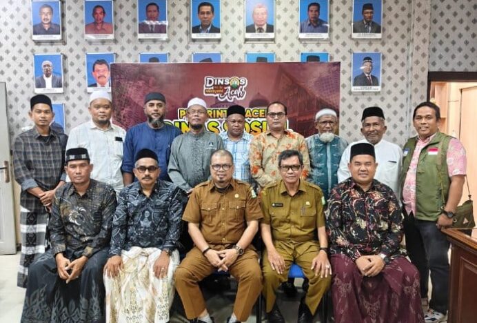 Kadis Sosial Aceh Terima Audiensi FORWIL LKSA-PSAA Aceh