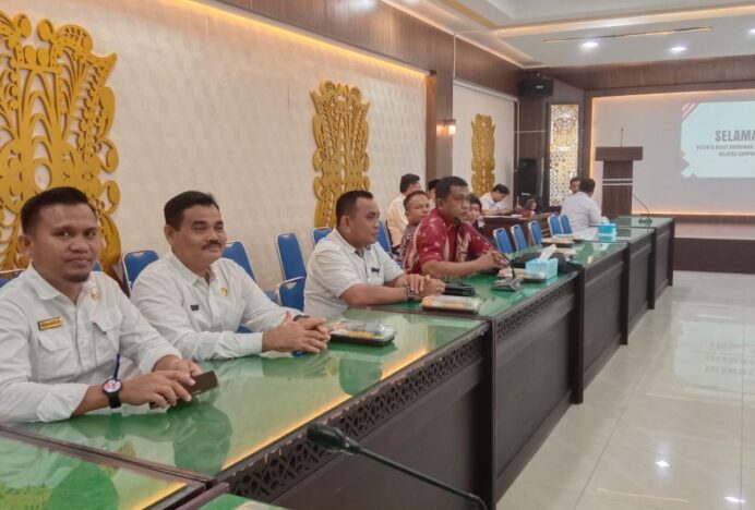 DPMG Aceh Besar Dukung Tertib Administrasi Melalui Rakor Penetapan dan Penegasan Batas Gampong