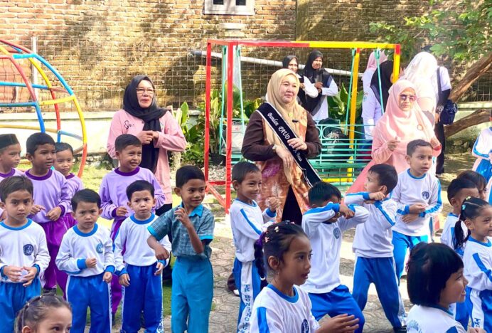 Bunda PAUD Aceh Besar Gelar Segarmadu di Kuta Malaka