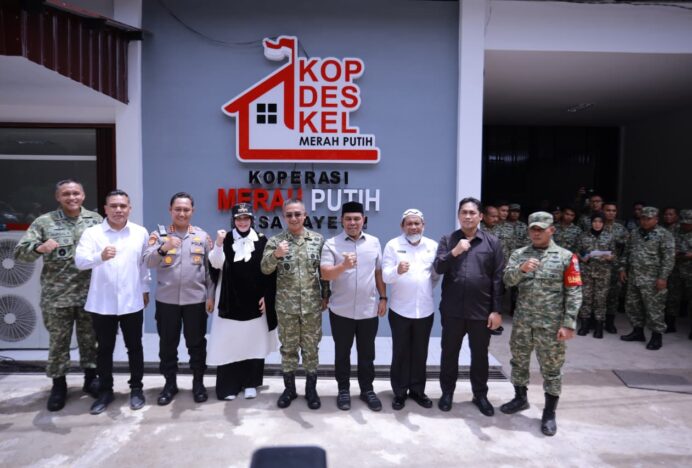 Bupati Aceh Besar Hadiri Launching Nasional 1.061 Titik KDKMP di Leupung