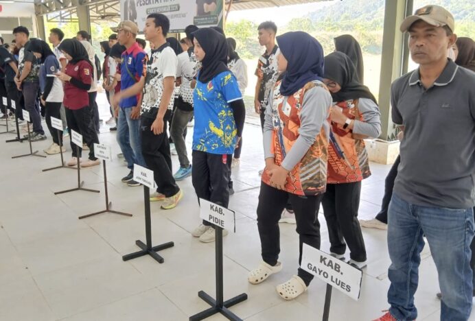 Lapangan Tembak Pra PORA Standar Internasional, Diikuti 195 Petembak