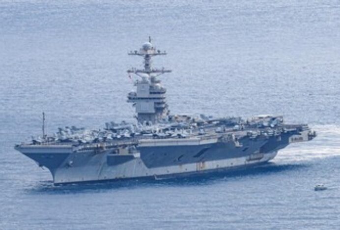 Kapal Induk Terbesar AS ‘Mundur’ dari Timteng Usai Perangi Iran