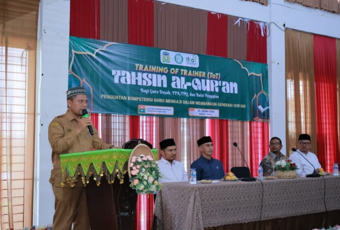 Tingkatkan Kompetensi, 100 Guru Ngaji Aceh Besar Ikut TOT Tahsin Al Qur’an