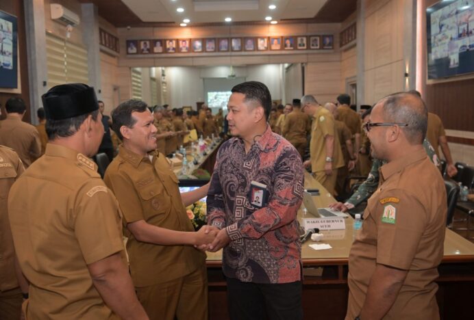 Wagub Aceh Buka Rakor Pencegahan Korupsi Bersama KPK RI