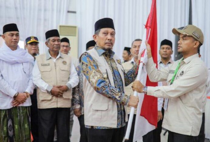 Bupati Pidie Jaya Lepas 389 JCH Kloter 13 Embarkasi Banda Aceh