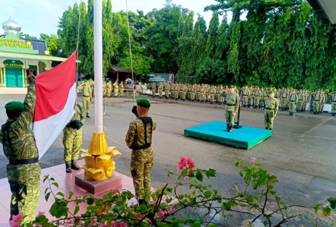 Semangat Harkitnas ke-118, Kodim 0101/KBA Teguhkan Peran Generasi Muda Demi Kedaulatan Bangsa