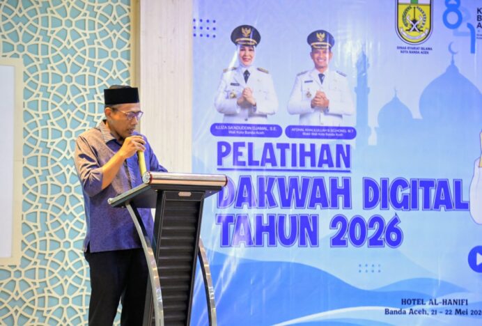 Dinas Syariah Islam Banda Aceh Gelar Pelatihan Dakwah Digital 2026