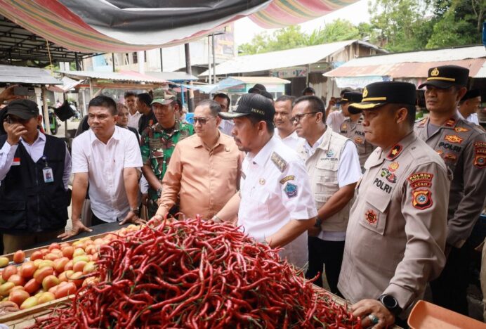 Bupati dan TPID Pidie Jaya Sidak Pasar Jelang Idul Adha 1447 H