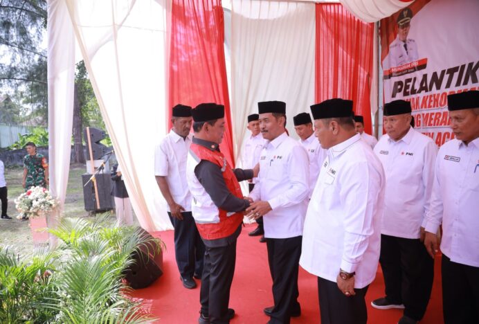 PMI Aceh Besar Dilantik, Bupati Syech Muharram Dukung Penguatan Peran PMI untuk Tingkatkan Layanan Kemanusiaan