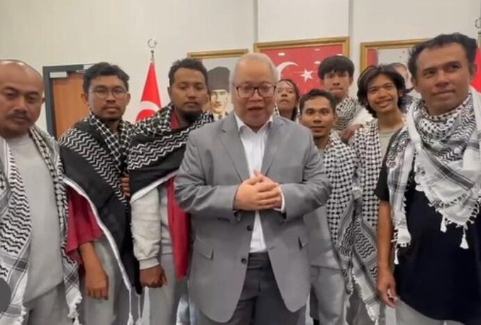 KJRI Istanbul: 9 WNI Relawan Flotilla Ditendang-Disetrum Tentara Israel